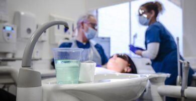 dentist with patient