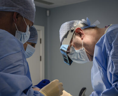 maxillofacial surgeons in theatre